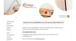 Desktop Screenshot of neuhland.net