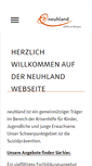 Mobile Screenshot of neuhland.net